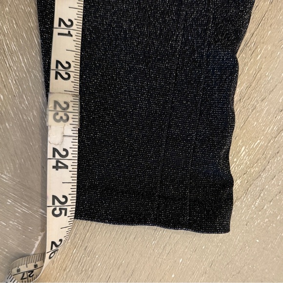 Fabletics Seemless Lurex Jumpsuit Black Sparkle sz LG - Picture 14 of 15